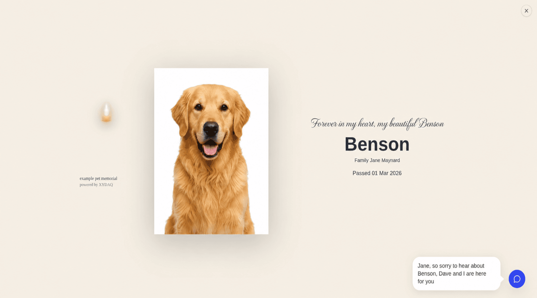 MEMORIE ANIMALI ONLINE banner